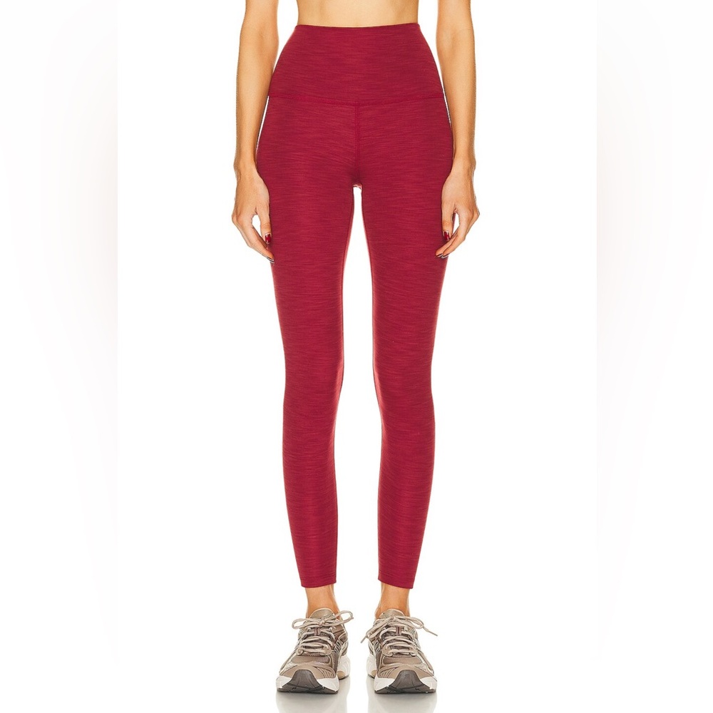 BEYOND YOGA Red Rosewood Leggings XS & S *Brand New w/ Tags* crop top set